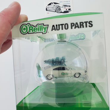 2023 M2 Machines O'Reilly's Christmas Ornament 1969 Dodge Charger Daytona Hemi