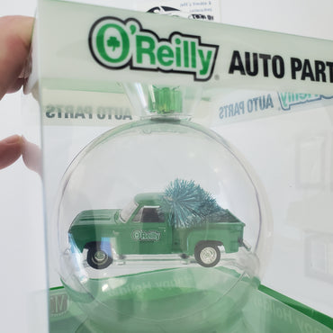 2023 M2 Machines O'Reilly's Christmas Ornament 1972 Dodge Stepside
