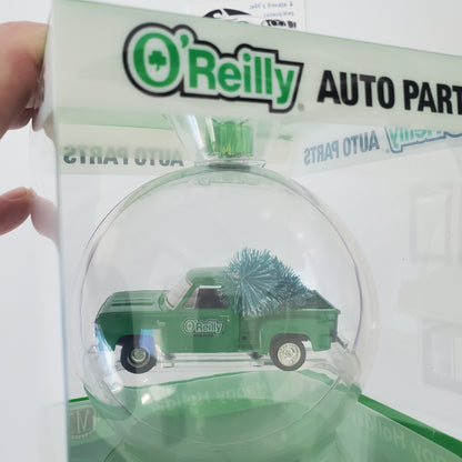 2023 M2 Machines O'Reilly's Christmas Ornament 1972 Dodge Stepside