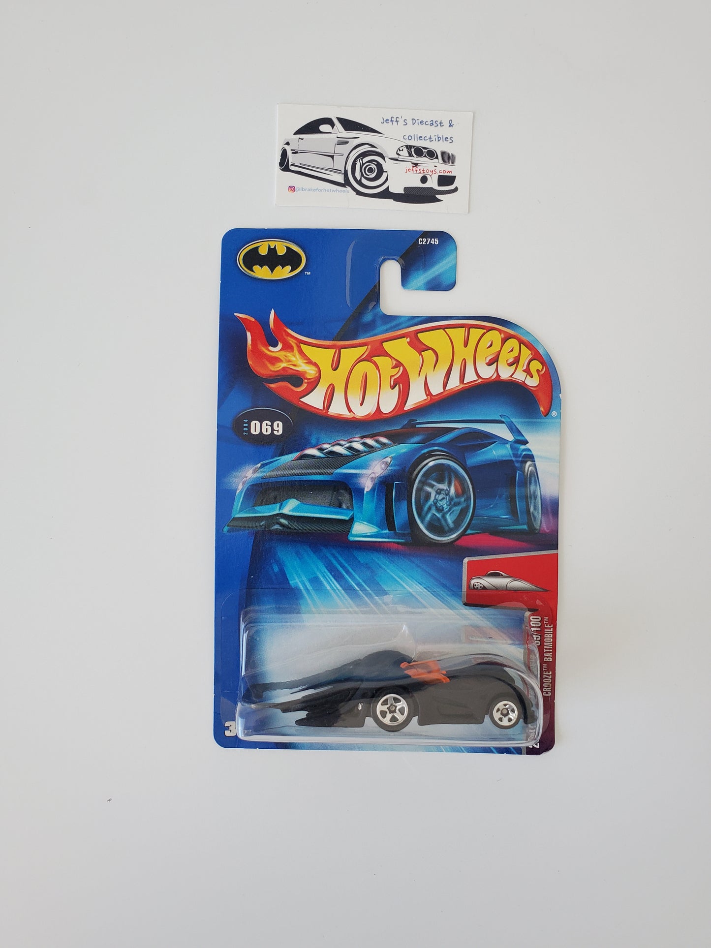 2004 Hot Wheels Crooze Batmobile #69 First Edition