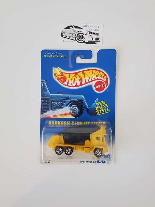 1991 Hot Wheels Oshkosh Cement Mixer #269