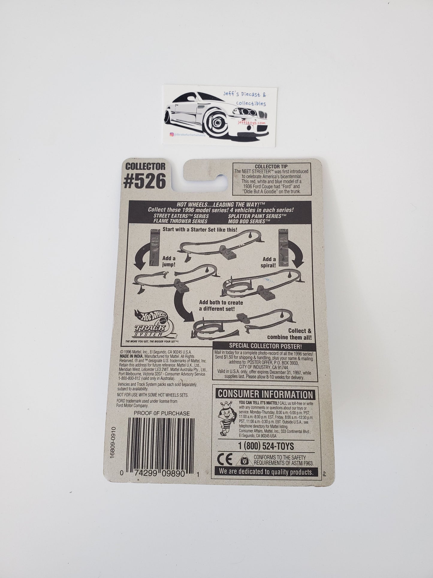 1996 Hot Wheels Neet Streeter #526