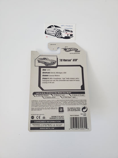 2008 Hot Wheels '70 Pontiac GTO #29