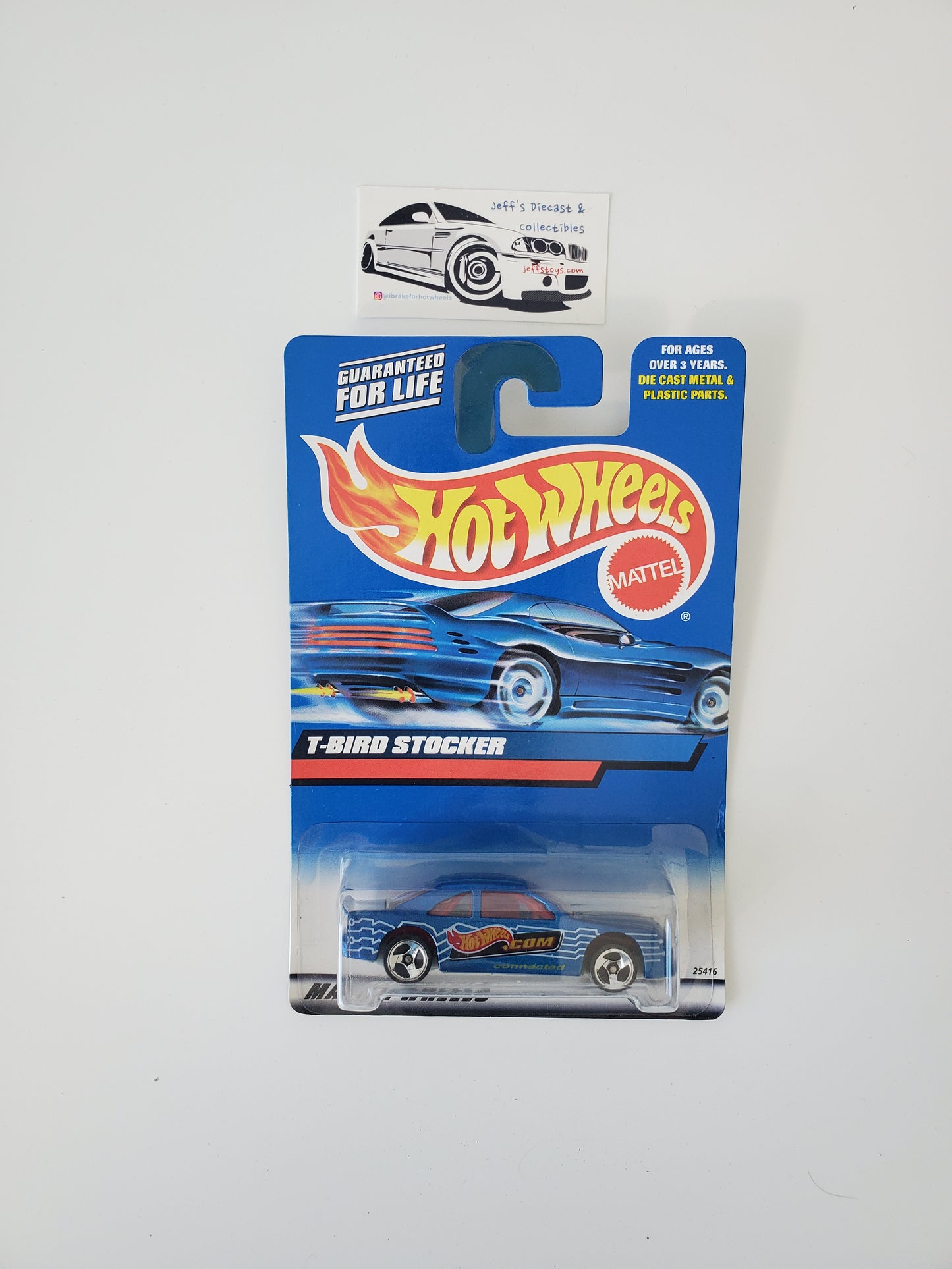 2000 Hot Wheels T-Bird Stocker #194