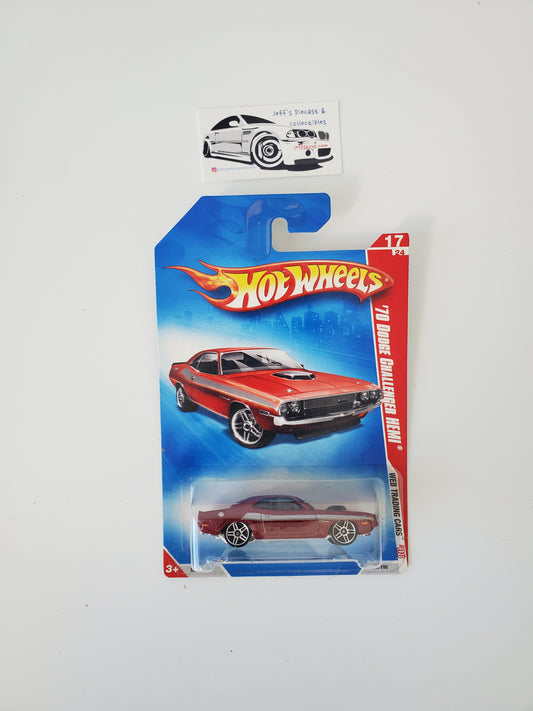 2008 Hot Wheels '70 Dodge Challenger Hemi #93 Red