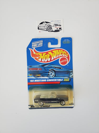 1998 Hot Wheels '65 Ford Mustang Convertible #455 - China Base