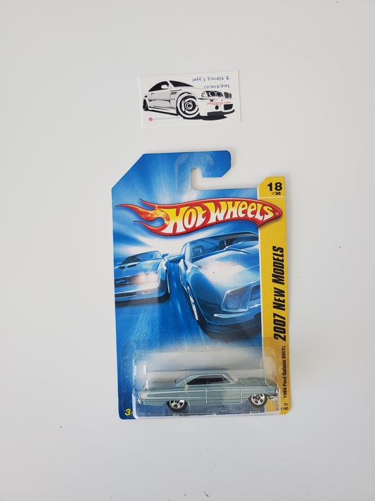 2007 Hot Wheels 1964 Ford Galaxie 500XL #18