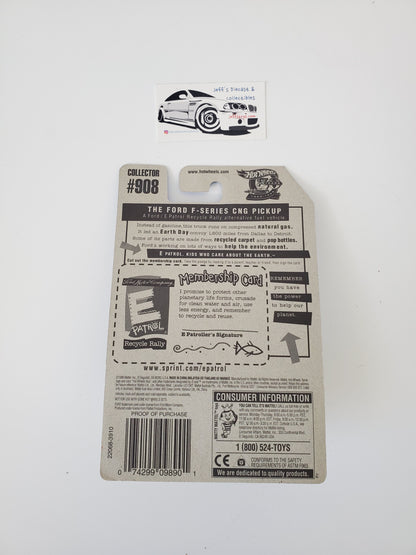 1998 Hot Wheels Ford F-Series CNG Pickup #908