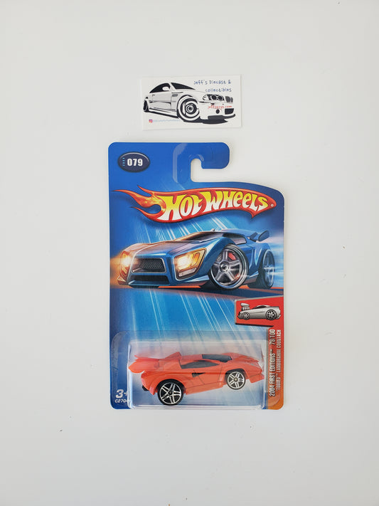 2004 Hot Wheels Tooned Lamborghini Countach #79