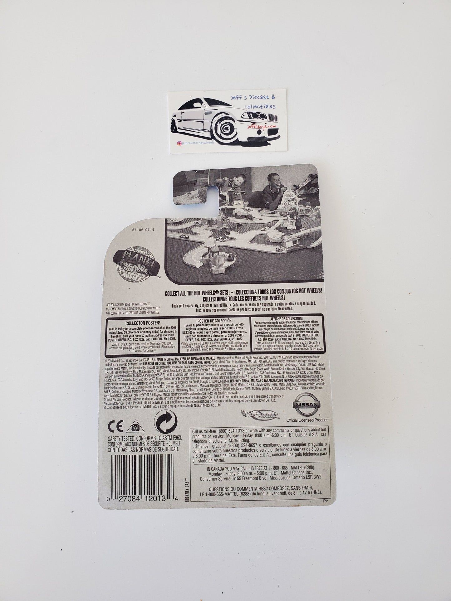 2003 Hot Wheels Nissan Z #220