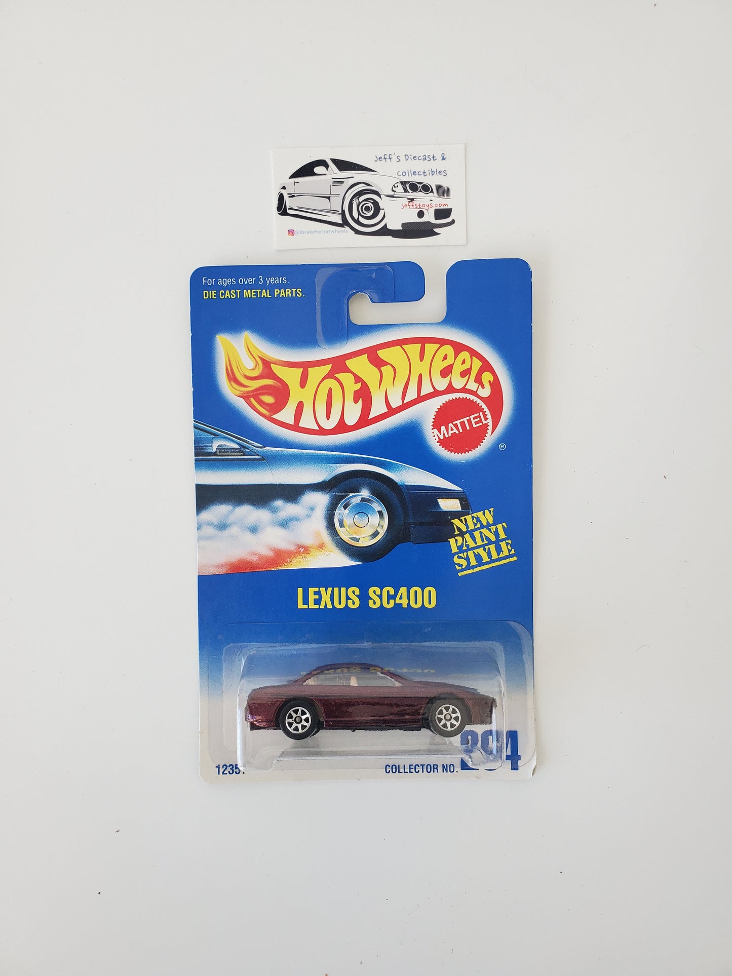 1991 Hot Wheels Lexus SC400 #264