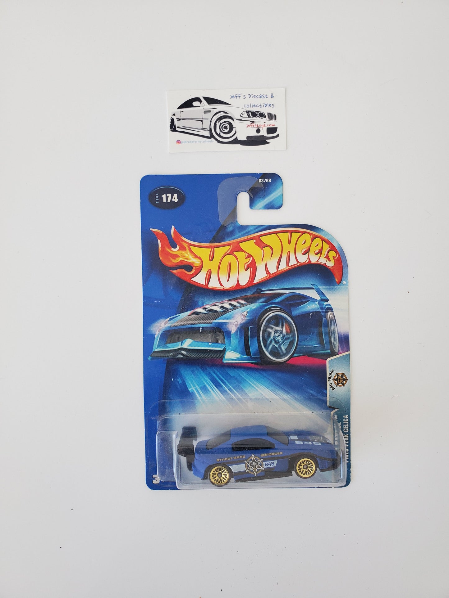 2004 Hot Wheels Pikes Peak Celica #174 Toyota
