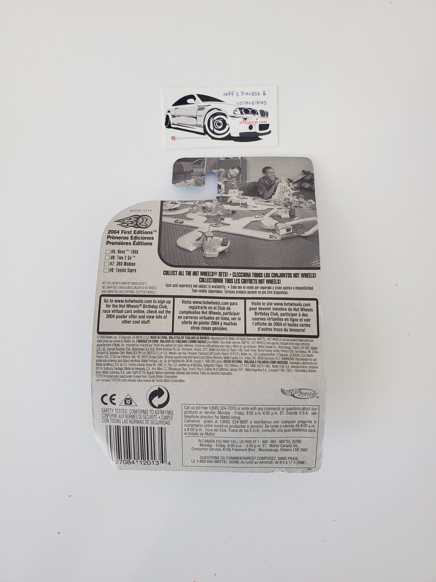 2004 Hot Wheels Toyota Supra #8