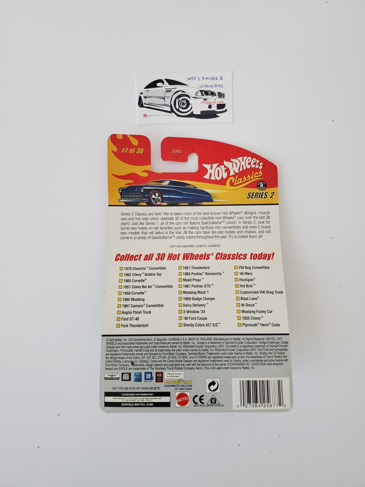 2005 Hot Wheels Classics Series 2 1967 Camaro Convertible