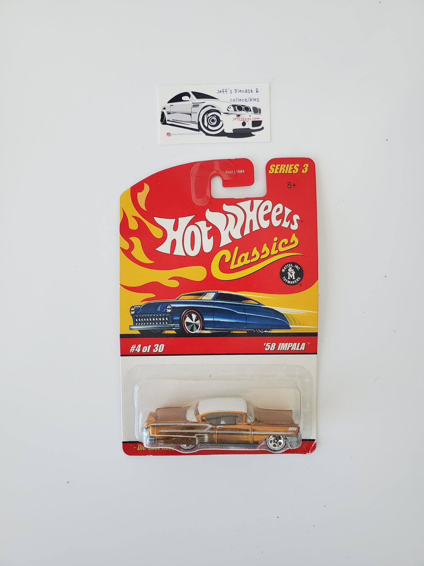 2006 Hot Wheels Classics Series 3 '58 Impala