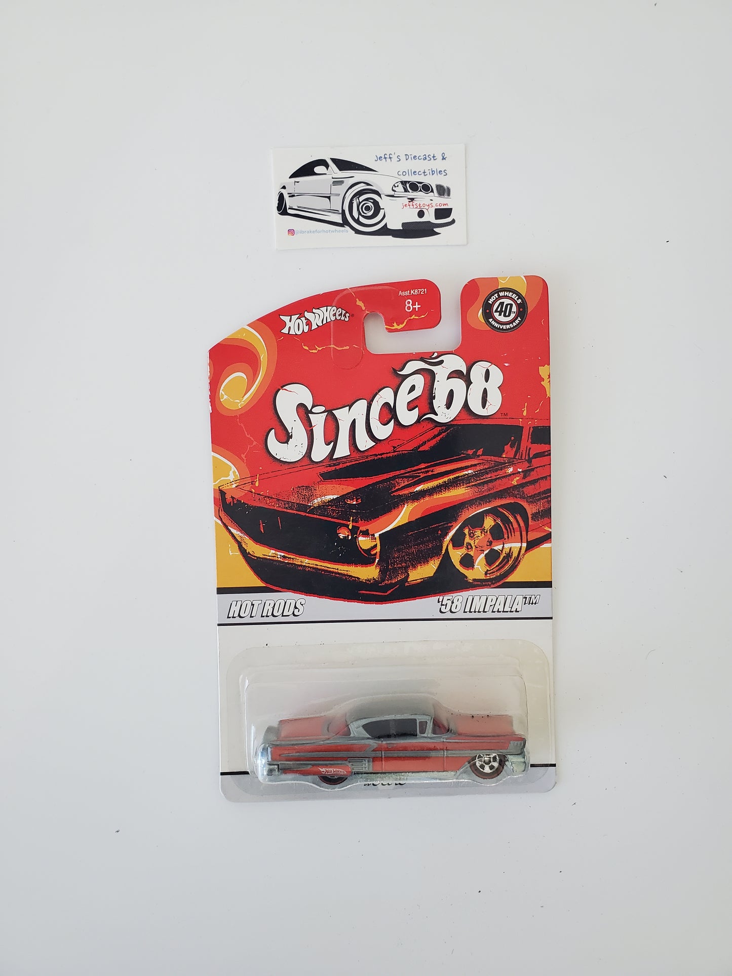 2007 Hot Wheels Since 68 '58 Impala