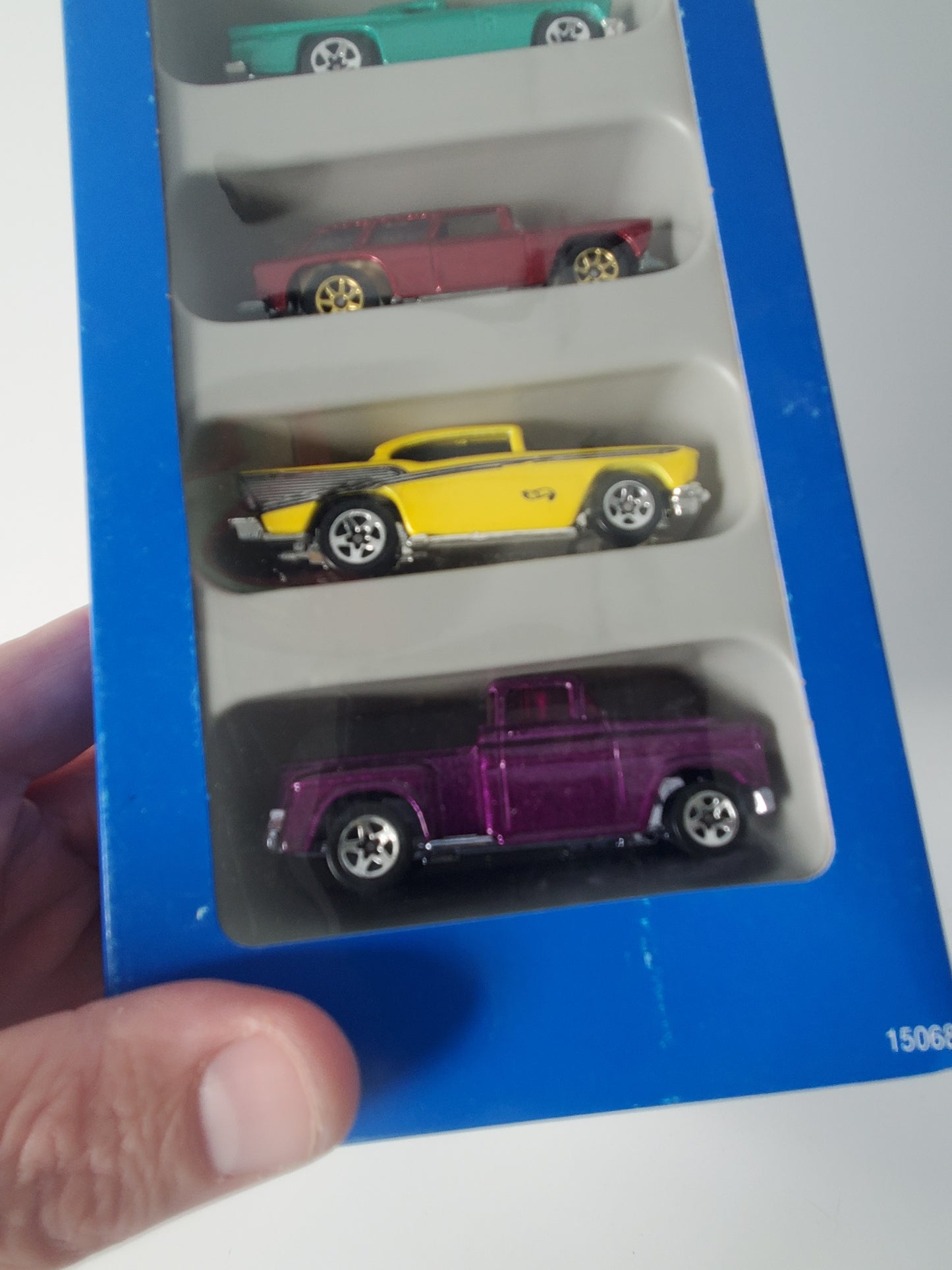 1995 Hot Wheels 50's Favorites 5 Pack - Chevy, Ford, Cadillac