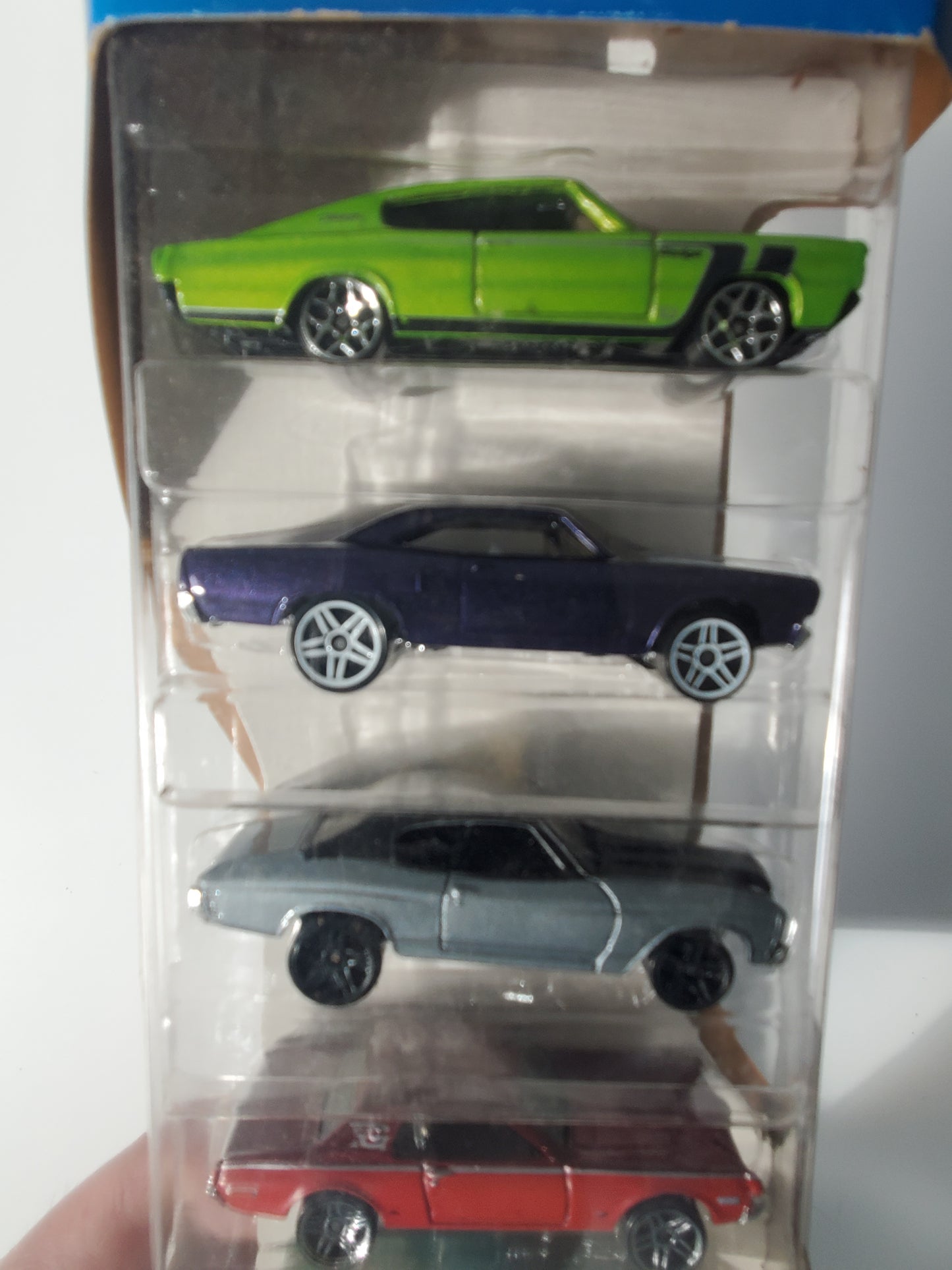 2005 Hot Wheels Muscle Mania 5 Pack - Dodge Charger, Road Runner