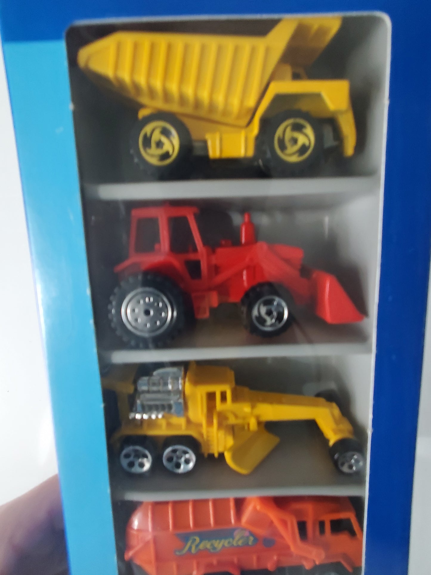 1994 Hot Wheels Construction Crew 5 Pack - Red Tractor