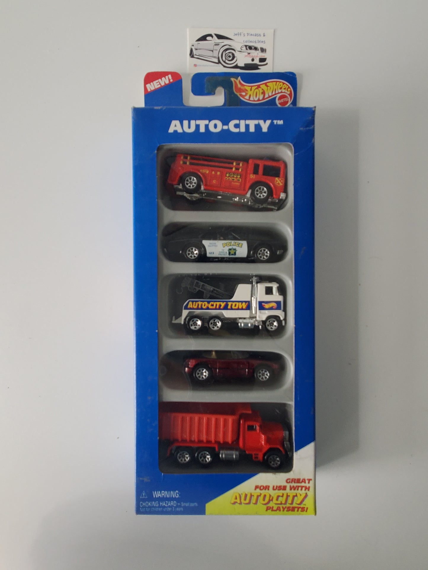 1996 Hot Wheels Auto-City 5 Pack - Peterbilt Dump