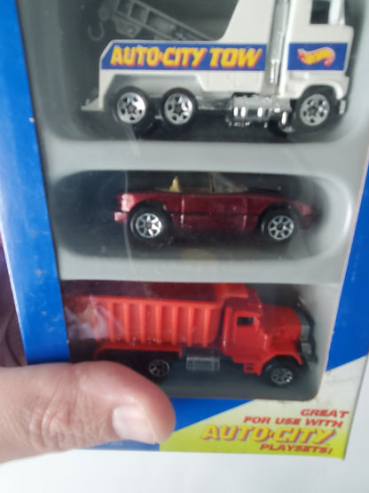 1996 Hot Wheels Auto-City 5 Pack - Peterbilt Dump