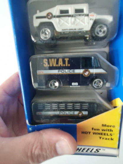 1997 Hot Wheels Police Force 5 Pack