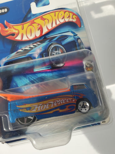 2004 Hot Wheels Customized VW Drag Truck #000 w/Protector