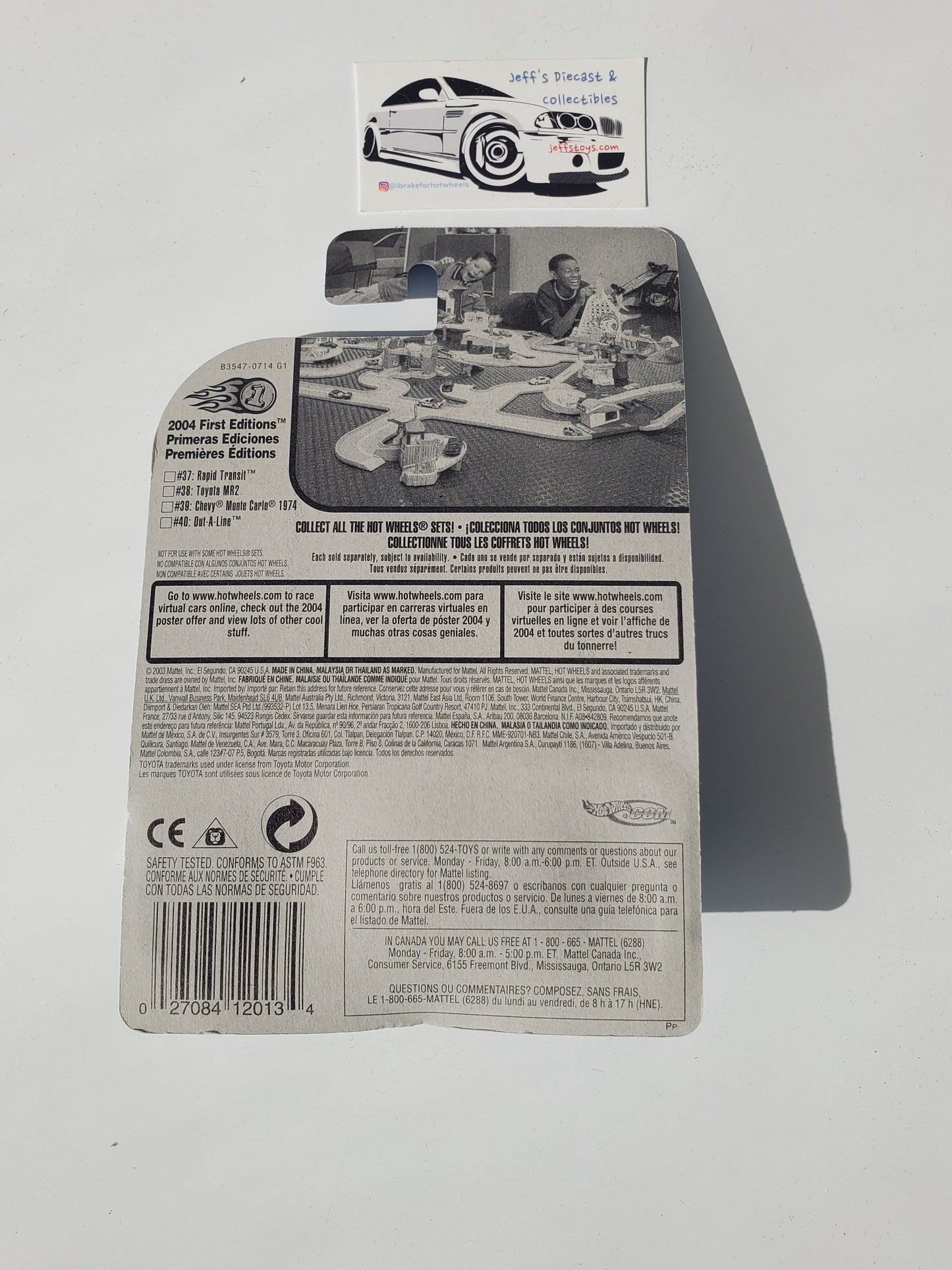 2004 Hot Wheels Tooned Toyota MR2 #038