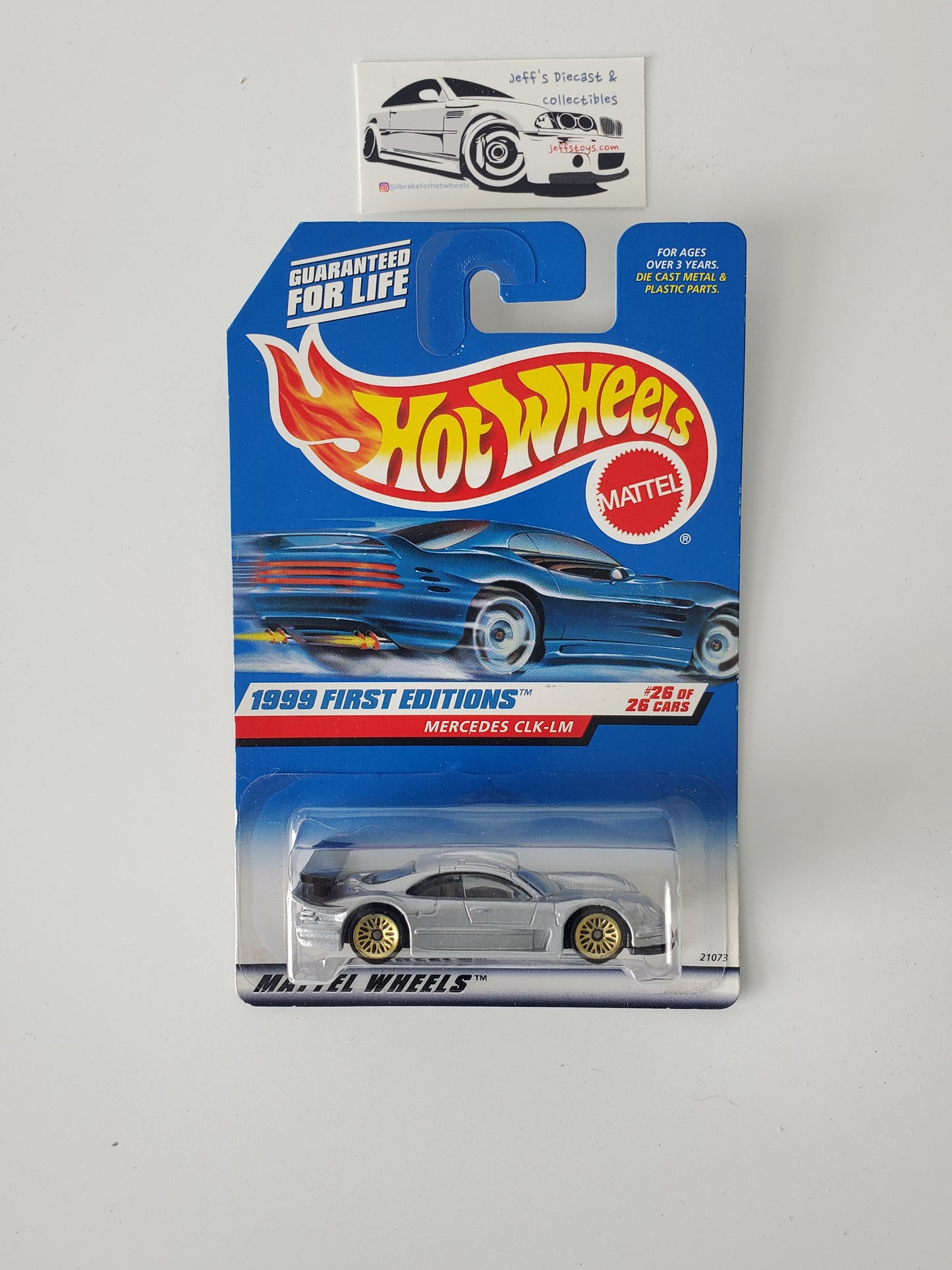 1999 Hot Wheels Mercedes CLK-LM #926