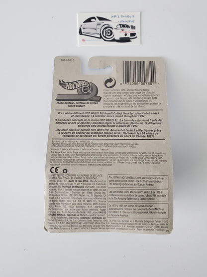 1996 Hot Wheels Range Rover #544 - Rare International Long Card