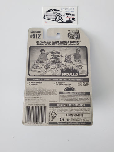 1999 Hot Wheels Porsche 911 GT3 Cup #912