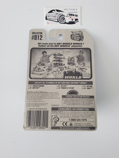 1999 Hot Wheels Porsche 911 GT3 Cup #912