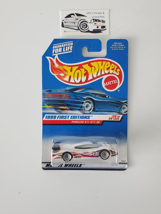 1999 Hot Wheels Porsche 911 GT1-98 #676
