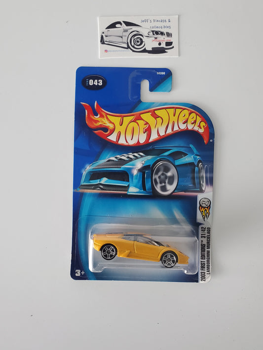 2003 Hot Wheels Lamborghini Murcielago #43