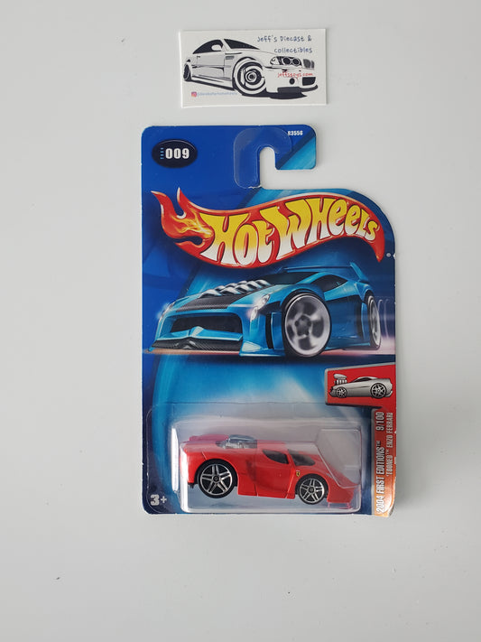 2004 Hot Wheels Tooned Enzo Ferrari #9