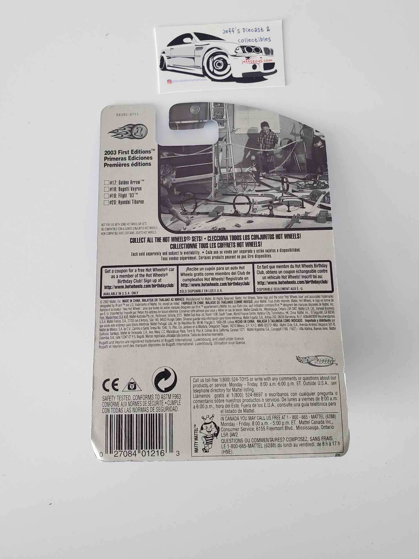 2003 Hot Wheels Bugatti Veyron #30