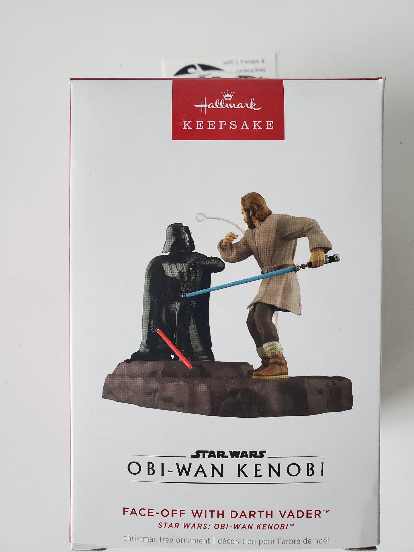 2024 Hallmark Star Wars Face Off with Darth Vader Magic Ornament