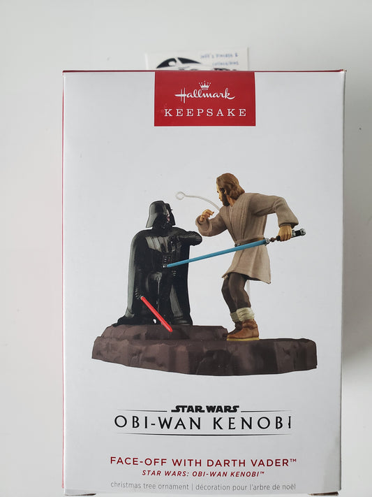 2024 Hallmark Star Wars Face Off with Darth Vader Magic Ornament