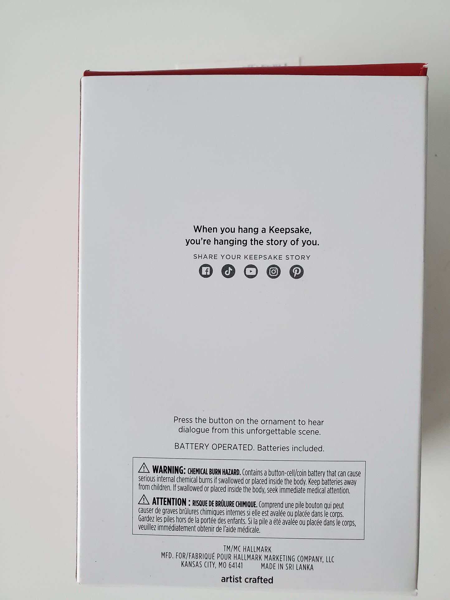 2024 Hallmark Star Wars Face Off with Darth Vader Magic Ornament