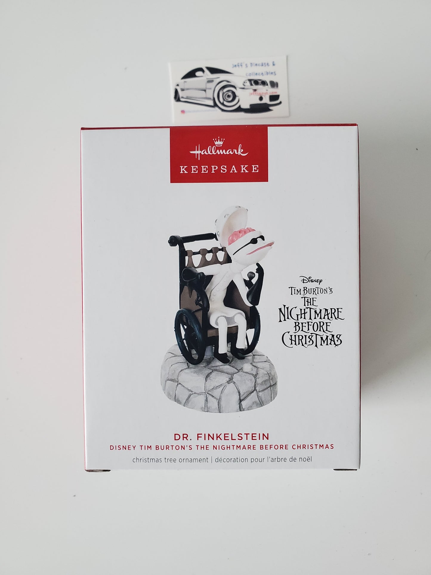 2024 Hallmark Nightmare Before Christmas Dr. Finkelstein Magic Ornament