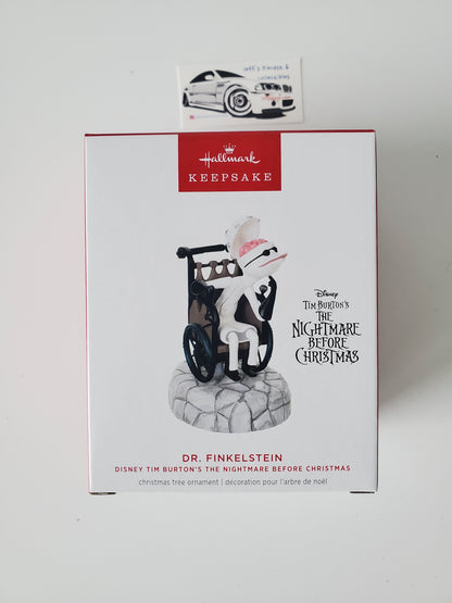 2024 Hallmark Nightmare Before Christmas Dr. Finkelstein Magic Ornament