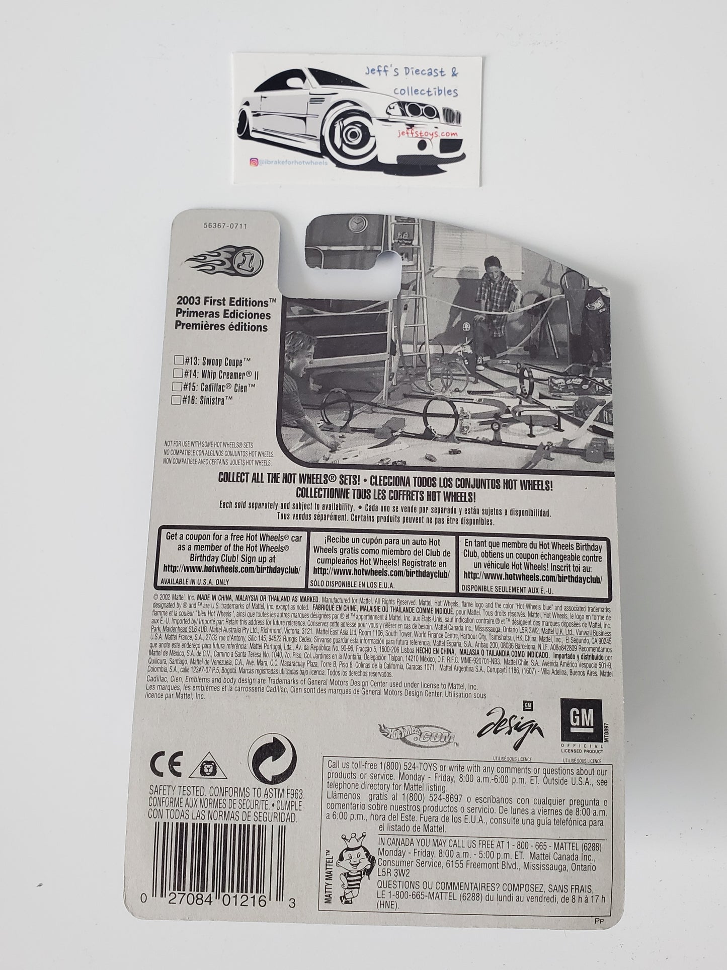 2003 Hot Wheels Cadillac Cien #27