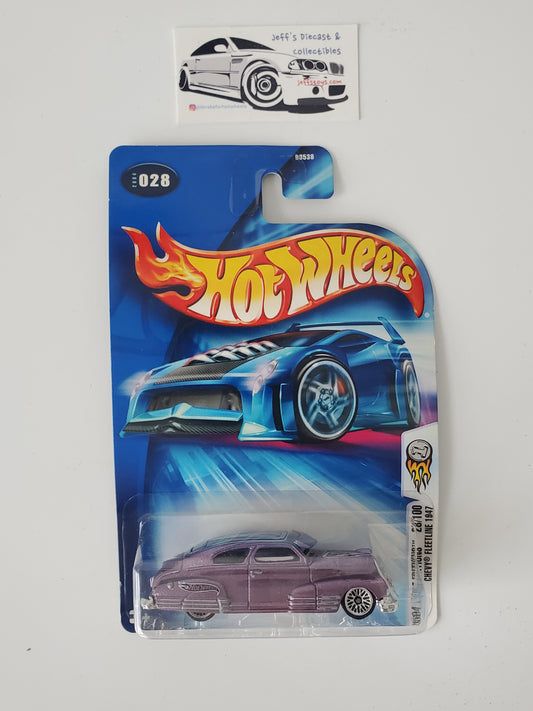 2004 Hot Wheels 1947 Chevy Fleetline #28