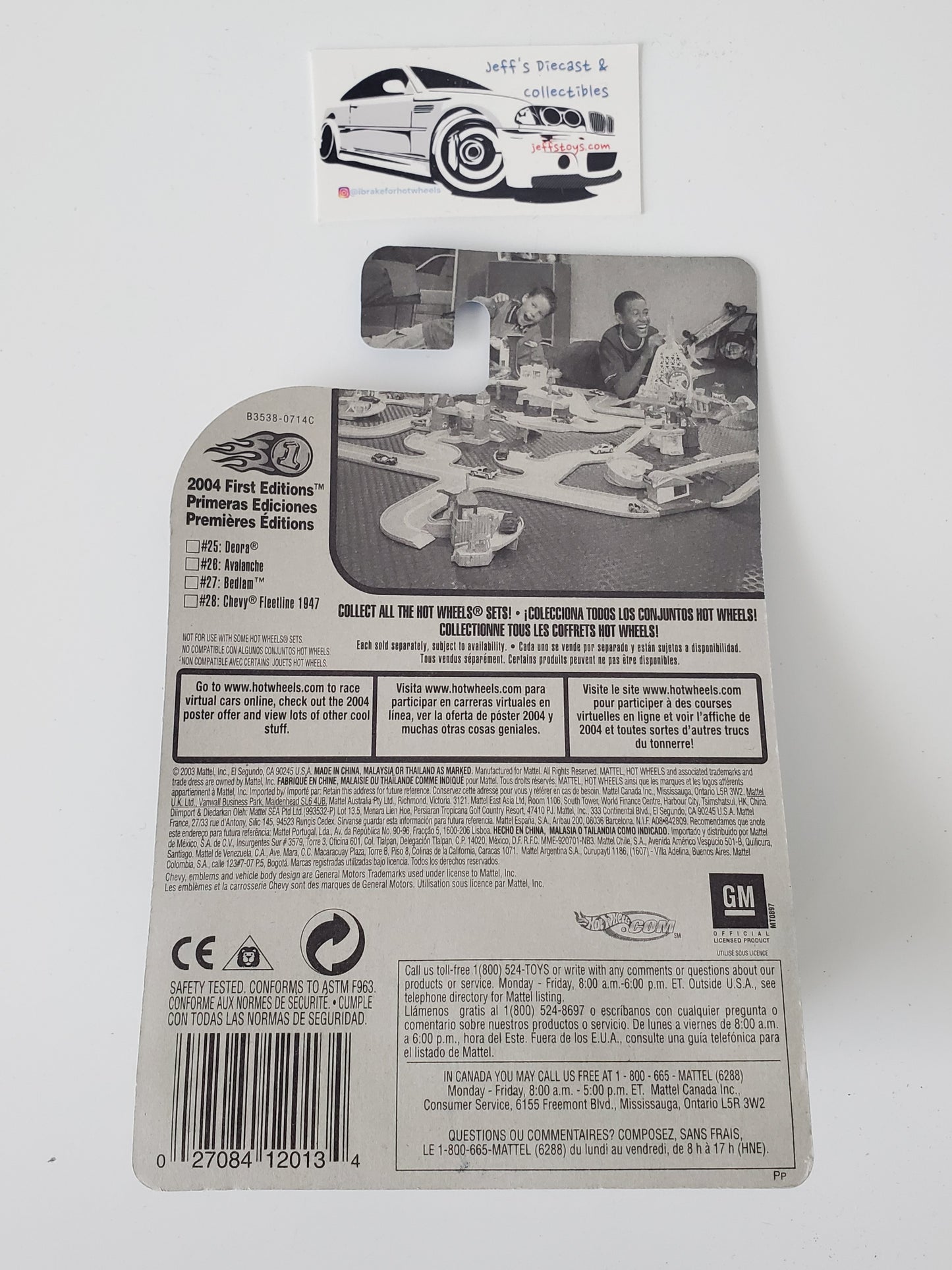 2004 Hot Wheels 1947 Chevy Fleetline #28