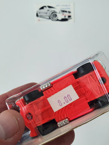 1995 Hot Wheels '58 Corvette Coupe #341 Pink