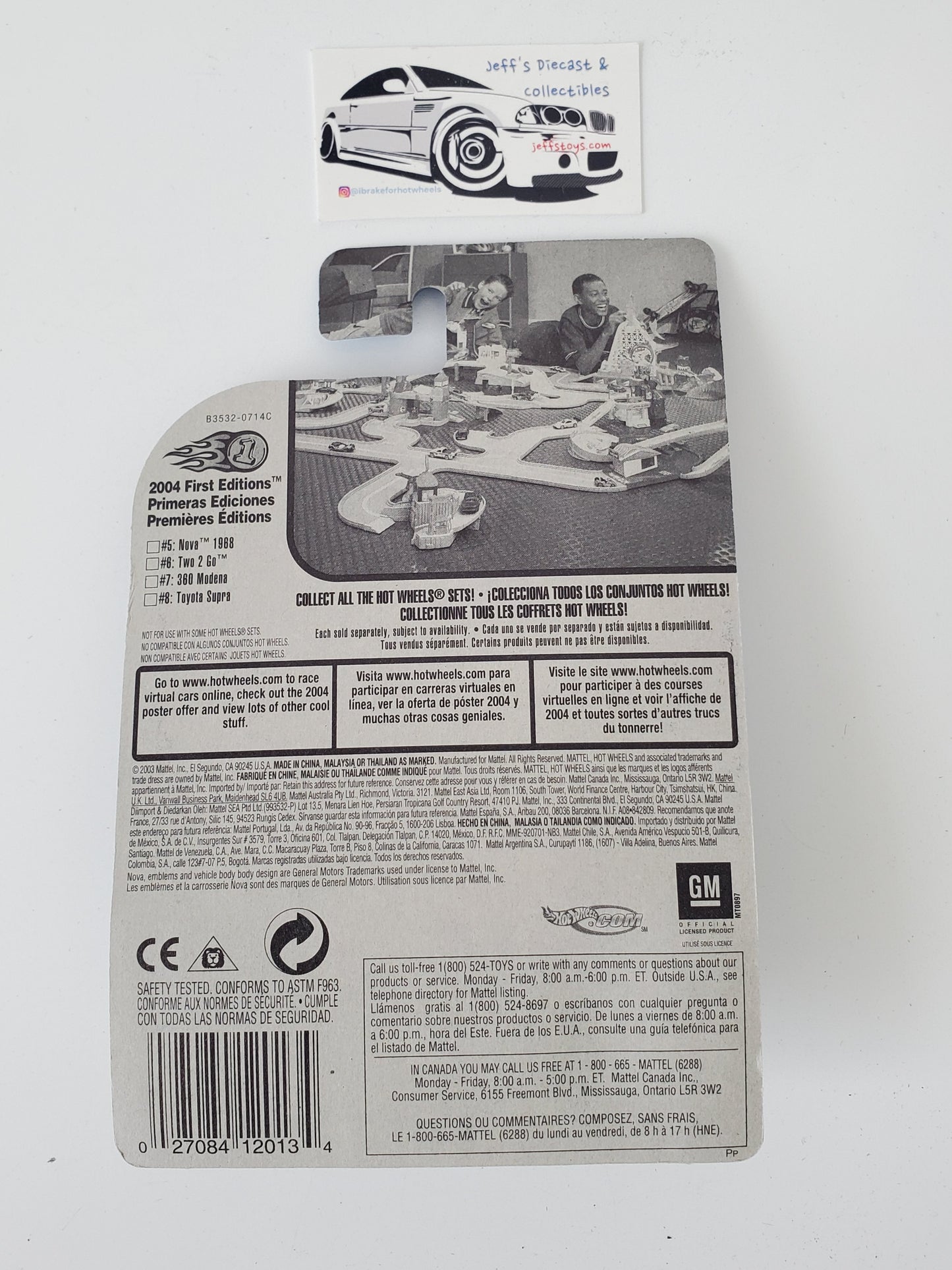 2004 Hot Wheels 1968 Chevy Nova #5