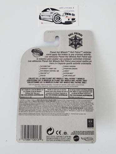 2003 Hot Wheels Dodge Caravan #169 Roll Patrol