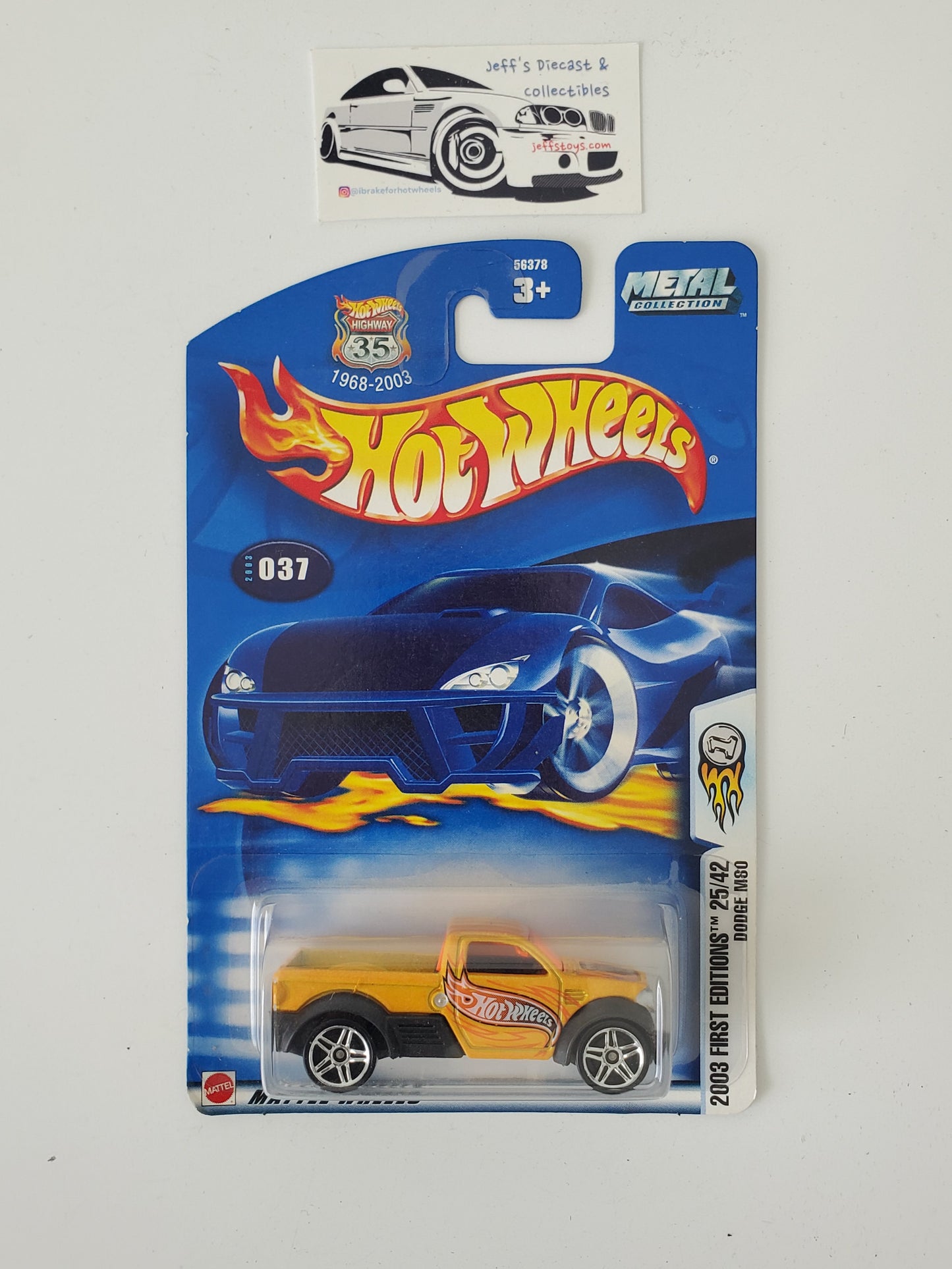 2003 Hot Wheels Dodge M80 #37