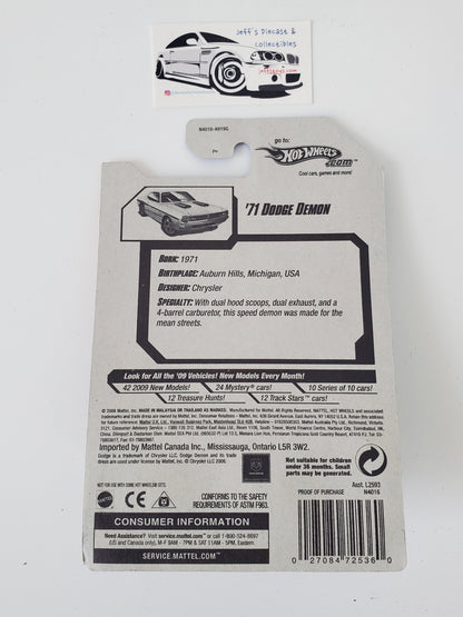 2009 Hot Wheels '71 Dodge Demon #13