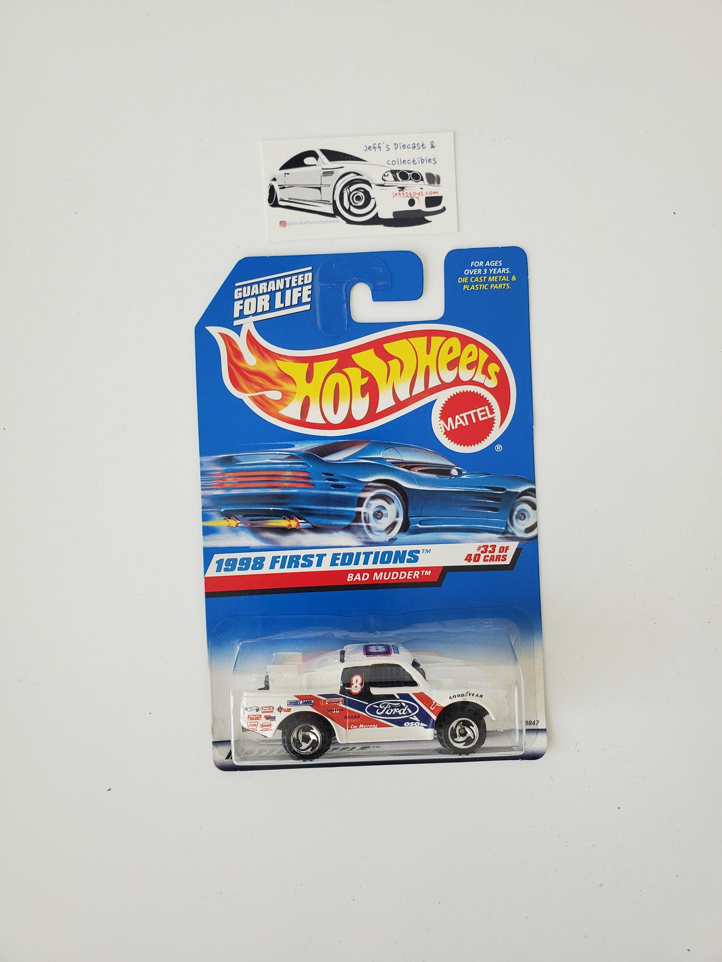 1998 Hot Wheels Bad Mudder #662 Ford F-150 Baja